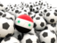 Syria. Lots of footballs. Download icon.