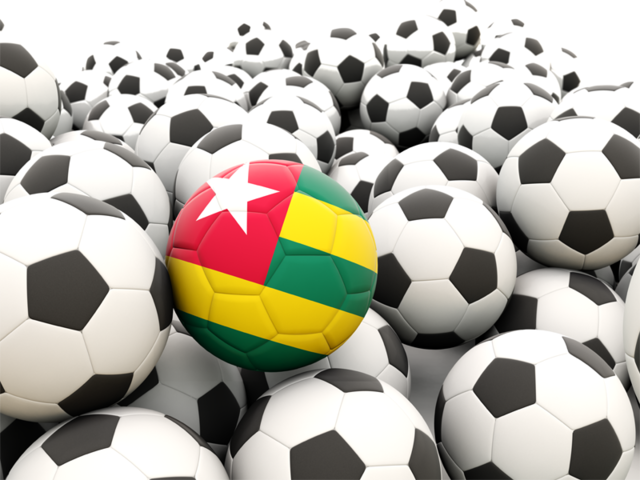 Lots of footballs. Download flag icon of Togo at PNG format