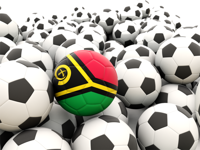 Lots of footballs. Download flag icon of Vanuatu at PNG format