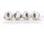 Algeria. Lottery balls. Download icon.