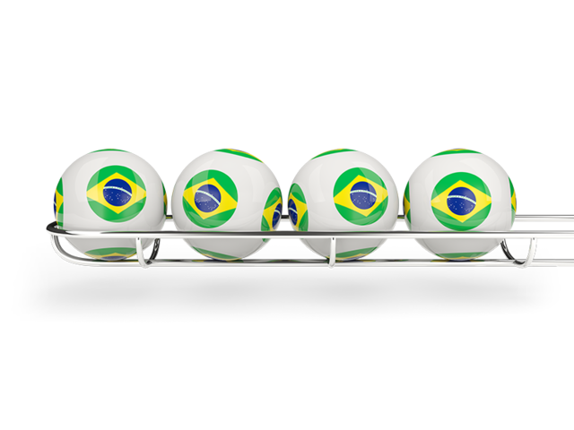Lottery balls. Download flag icon of Brazil at PNG format