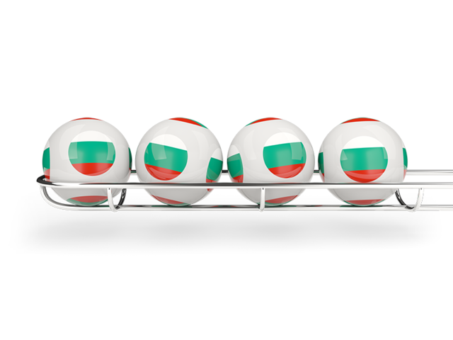 Lottery balls. Download flag icon of Bulgaria at PNG format