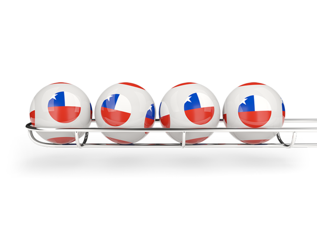 Lottery balls. Download flag icon of Chile at PNG format