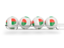 Madagascar. Lottery balls. Download icon.