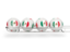 Mexico. Lottery balls. Download icon.