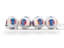 Mongolia. Lottery balls. Download icon.