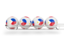 Philippines. Lottery balls. Download icon.