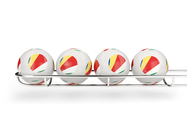 Lottery balls. Download flag icon of Seychelles at PNG format