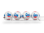 Slovenia. Lottery balls. Download icon.