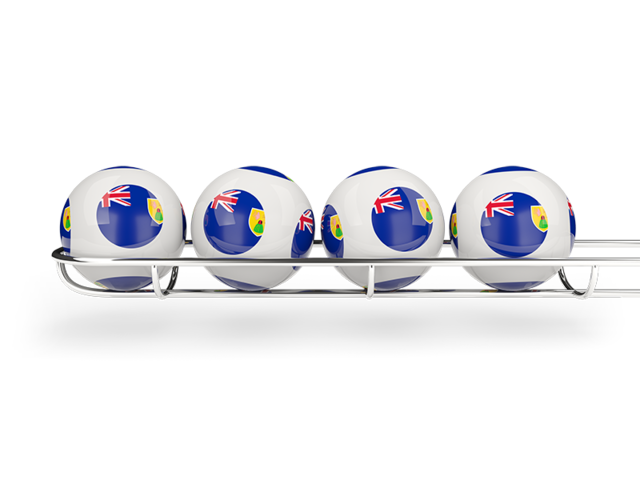Lottery balls. Download flag icon of Turks and Caicos Islands at PNG format