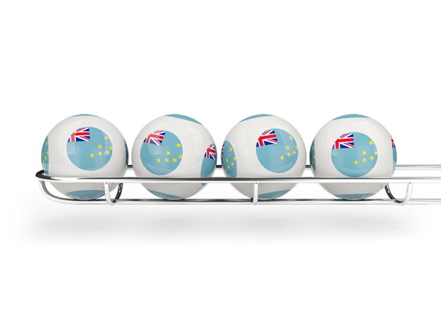 Lottery balls. Download flag icon of Tuvalu at PNG format