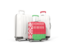 Belarus. Luggage with flag. Download icon.