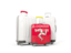 Isle of Man. Luggage with flag. Download icon.