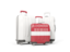 Latvia. Luggage with flag. Download icon.