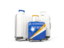 Marshall Islands. Luggage with flag. Download icon.