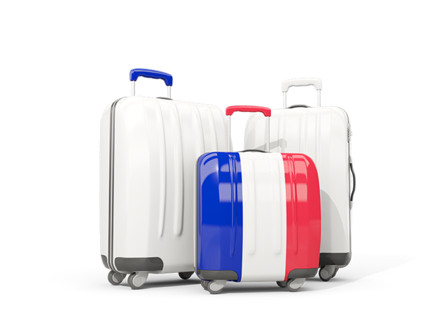 Luggage with flag. Download flag icon of Mayotte at PNG format