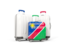 Namibia. Luggage with flag. Download icon.