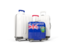 Pitcairn Islands. Luggage with flag. Download icon.