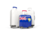 Saint Helena. Luggage with flag. Download icon.