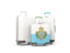 San Marino. Luggage with flag. Download icon.