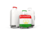 Tajikistan. Luggage with flag. Download icon.