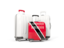 Trinidad and Tobago. Luggage with flag. Download icon.