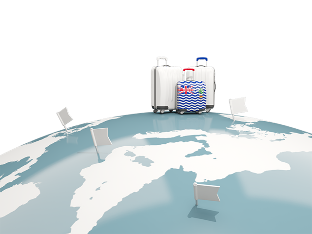 Luggage with globe. Download flag icon of British Indian Ocean Territory at PNG format