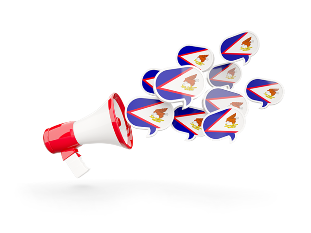 Megaphone icon. Download flag icon of American Samoa at PNG format