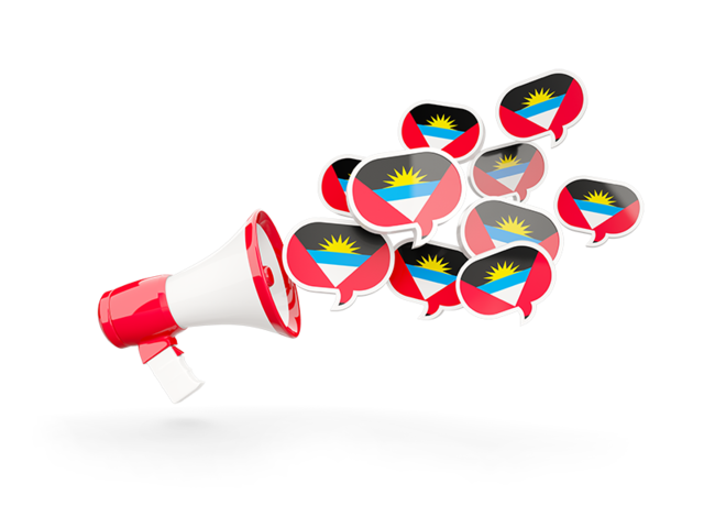 Megaphone icon. Download flag icon of Antigua and Barbuda at PNG format
