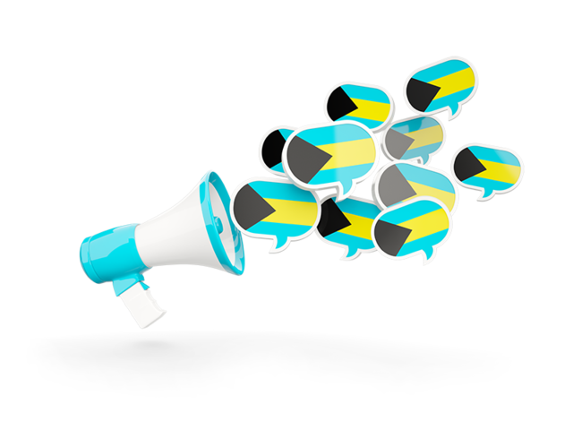 Megaphone icon. Download flag icon of Bahamas at PNG format