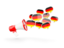 Германия. Иконка громкоговорителя. Скачать иллюстрацию.