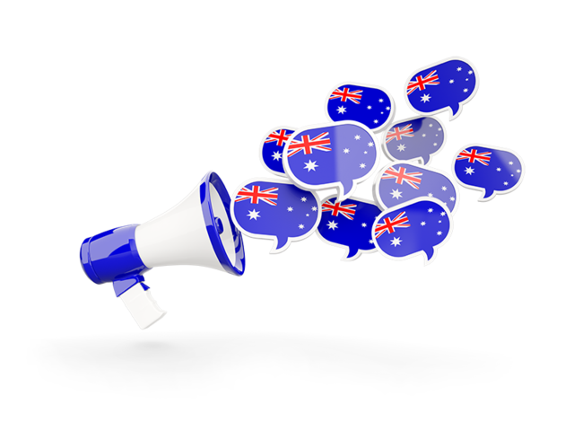 Megaphone icon. Download flag icon of Heard Island at PNG format