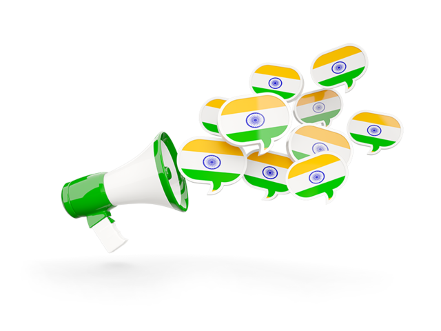 Megaphone icon. Download flag icon of India at PNG format