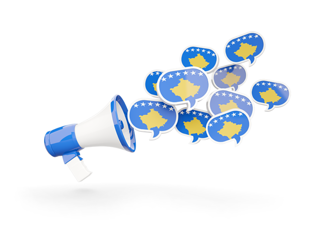 Megaphone icon. Download flag icon of Kosovo at PNG format