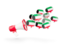 Kuwait. Megaphone icon. Download icon.