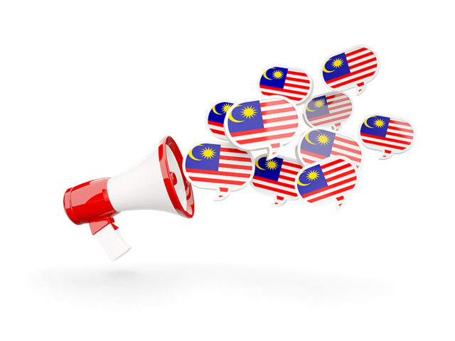 Megaphone icon. Download flag icon of Malaysia at PNG format