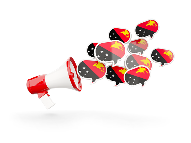 Megaphone icon. Download flag icon of Papua New Guinea at PNG format