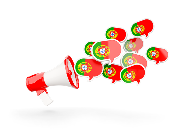 Megaphone icon. Download flag icon of Portugal at PNG format