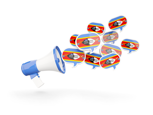 Megaphone icon. Download flag icon of Swaziland at PNG format