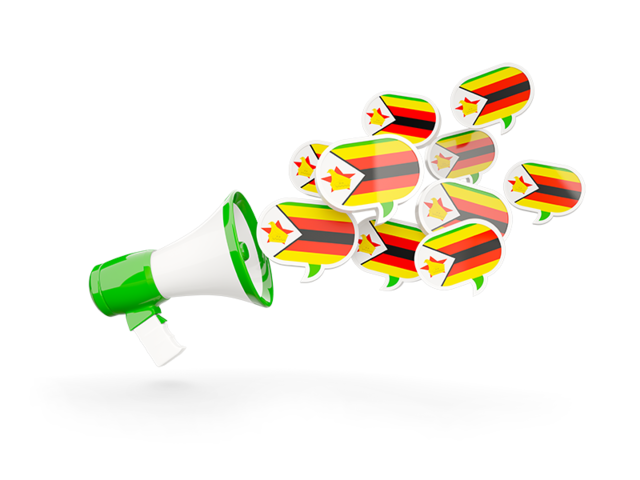 Megaphone icon. Download flag icon of Zimbabwe at PNG format