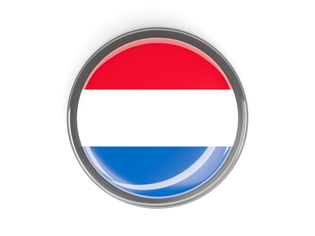 Metal framed round button. Download flag icon of Bonaire at PNG format