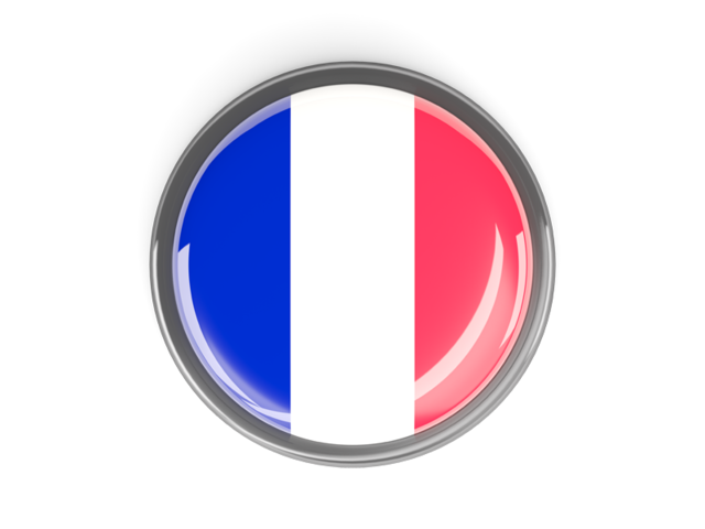 Metal framed round button. Download flag icon of Mayotte at PNG format