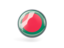 Bangladesh. Metal framed round icon. Download icon.
