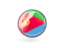 Eritrea. Metal framed round icon. Download icon.