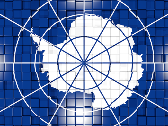 Mosaic background. Download flag icon of Antarctica at PNG format