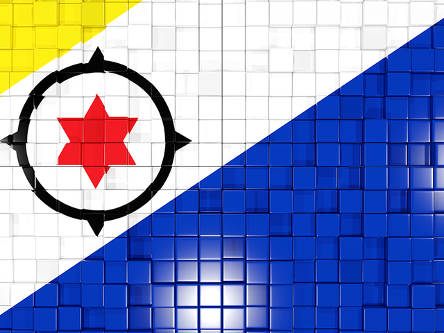 Mosaic background. Download flag icon of Bonaire at PNG format