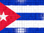 Куба. Флаг-мозаика. Скачать иконку.