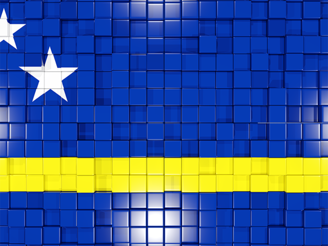 Mosaic background. Download flag icon of Curacao at PNG format