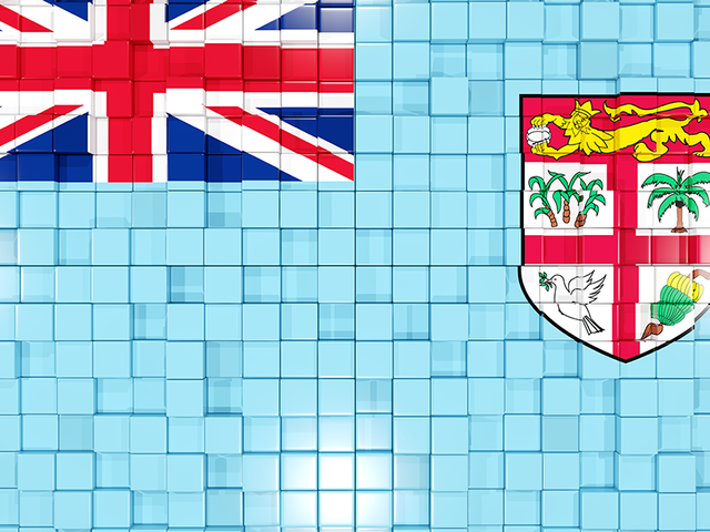 Mosaic background. Download flag icon of Fiji at PNG format