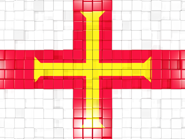 Mosaic background. Download flag icon of Guernsey at PNG format